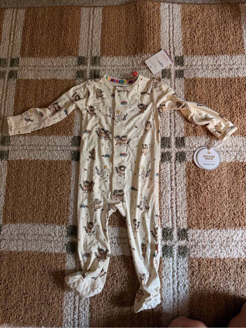 Magnetic Me x Where the Wild Things Are Footed Sleeper